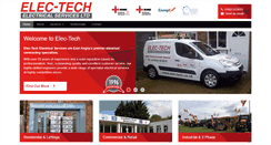 Desktop Screenshot of elec-tech.co.uk